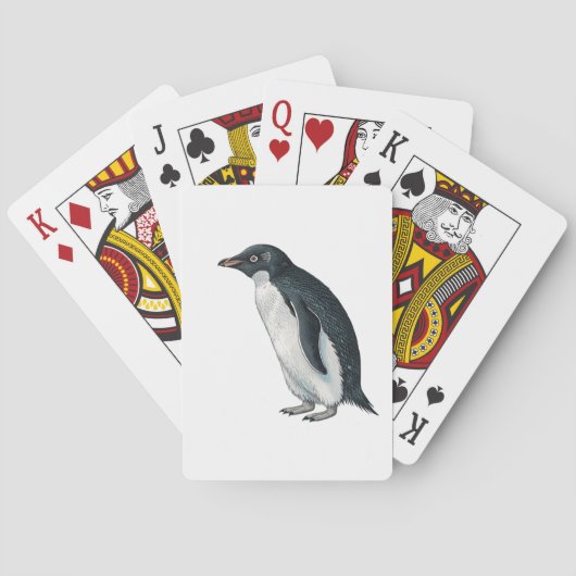 Pinguïn Pokerkaarten (Achterkant)