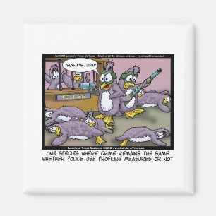 Pinguïn Profielen Grappige Cadeaus T-shirts & Verz Magneet