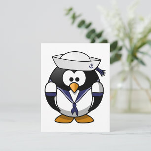 Pinguïn Sailor Uitnodigingen