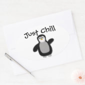 Pinguïn Sticker Decal (Envelop)