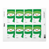 Pinguïn Van Naar Etiket (Full Sheet)