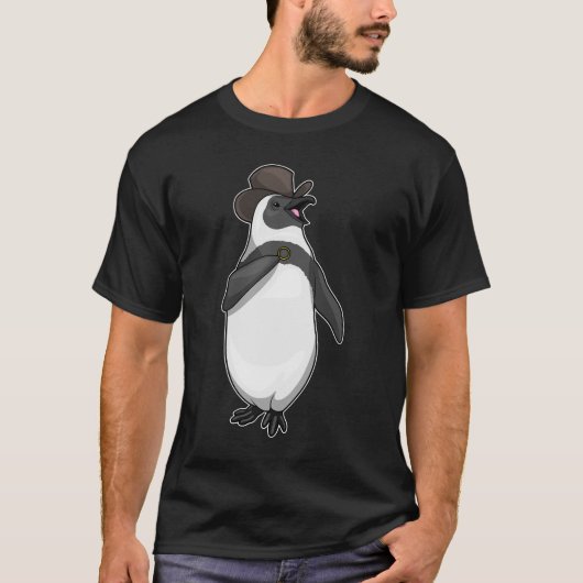 Pinguïn Verzorgingsring Trouwring T-shirt (Voorkant)
