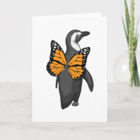 Pinguïn Vlinder vleugels