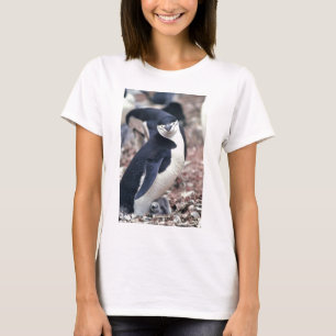 Pinguïn Vogel Cute Dier Zwart Wit Water T-shirt