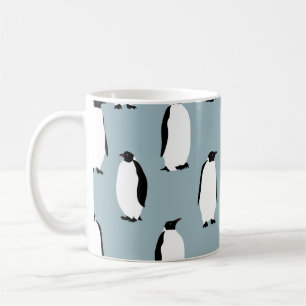 Pinguïn Vogel Dier Schattige Patroon Koffiemok