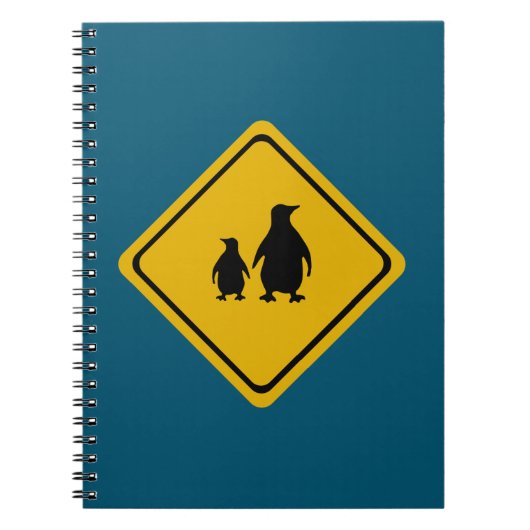 pinguïn wegteken notitieboek (Voorkant)