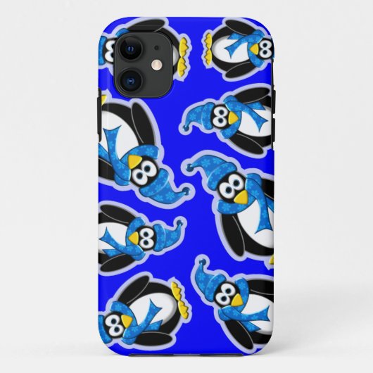 Pinguïn Winter Ontwerp Case-Mate iPhone Case (Achterkant)
