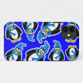 Pinguïn Winter Ontwerp Case-Mate iPhone Case (Achterkant (horizontaal))