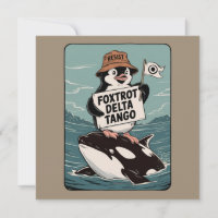 Pinguïnactivisme Weerstaan Vintage Protest