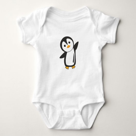 Pinguïndieren voor kinderen Funny Bird Romper (Voorkant)
