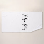 Pinguine Badhanddoek (Badhanddoek)