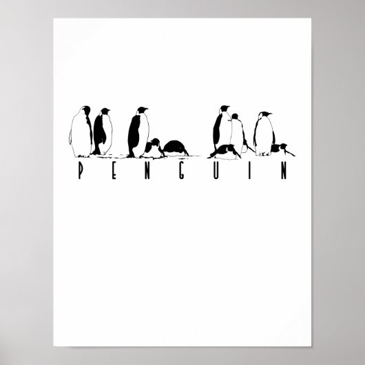 Pinguine Poster (Voorkant)