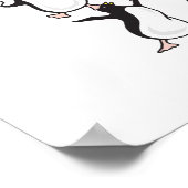 pinguïnepiramide poster (Hoek)