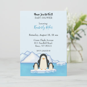 Pinguïnfamilie Kaart