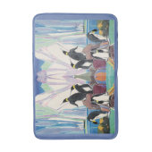 pinguïnland badmat (Voorkant Verticaal)