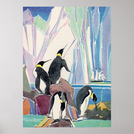pinguïnland poster (Voorkant)