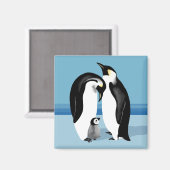 Pinguïnmagneten Magneet (Voorkant / Achterkant)