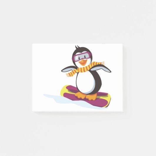 Pinguïnontwerp Post-it® Notes (Voorkant)