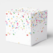 Pinguïnpartij - Dieren op de geboorte Bedankdoosjes (Achterkant)