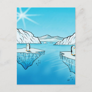 Pinguïnproducten Briefkaart