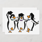 Pinguïns afstuderen kaart (Voorkant / Achterkant)