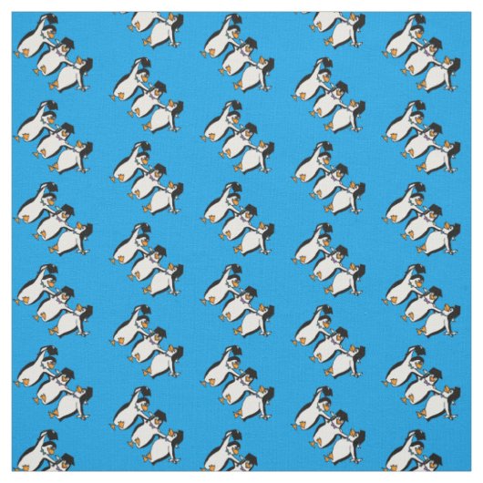 Pinguïns afstuderen stof (Swatch)