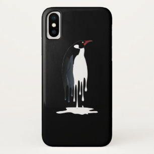 Pinguïns Antarctica Pinguïn Noodlijdend iPhone X Hoesje