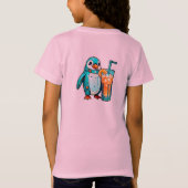Pinguin's Aqua Sips T-shirt (Achterkant)