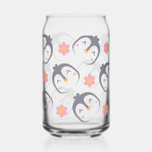 Pinguïns Blikvorm Glas (Links)
