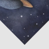 Pinguïns Boho Mystieke Kunst Tissuepapier (Detail)