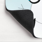 Pinguïns Bouwen Een Snowman Mousepad Muismat (Hoek)