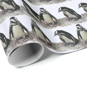 pinguïns cadeaupapier (Rol Hoek)