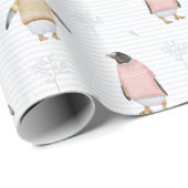 pinguïns cadeaupapier (Rol Hoek)