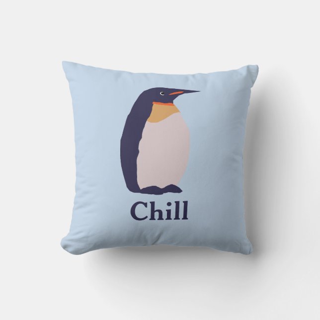 Pinguïns, chillen kussen (Voorkant)