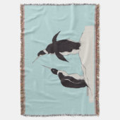 pinguïns deken (Voorkant Verticaal)