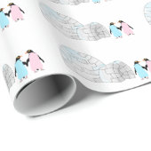 Pinguïns en iglo cadeaupapier (Rol Hoek)