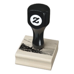 Pinguïns in Antarctica Rubberstempel
