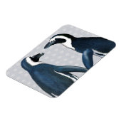 Pinguïns in liefde magneet (Linkerzijde)