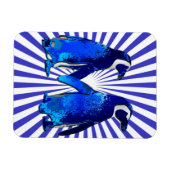 Pinguïns in liefde - magneet (Horizontaal)