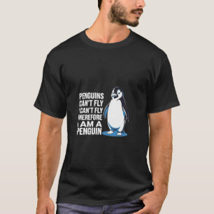 Pinguïns Kunnen Niet Vliegen Ik Kan Niet Vliegen D T-shirt