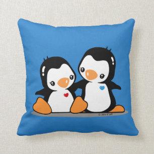 pinguïns kussen