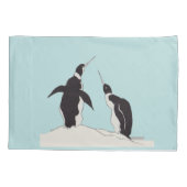 pinguïns kussensloop (Achterkant)