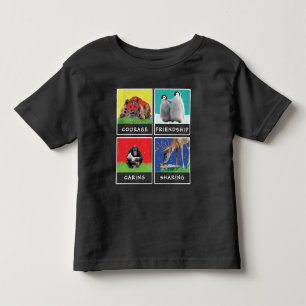 Pinguïns, Leeuw, Hert, Aap T-shirt Personaliseer