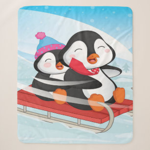 Pinguïns liefhebbers deken   Cadeau voor kinderen