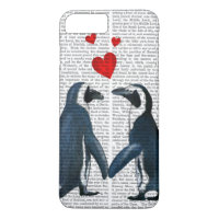 pinguïns met liefdesharten