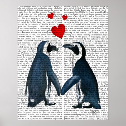 pinguïns met liefdesharten poster (Voorkant)