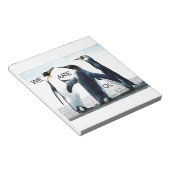 pinguïns notitieblok (Schuin)