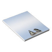 pinguïns notitieblok (Schuin)