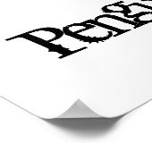 pinguïns poster (Hoek)