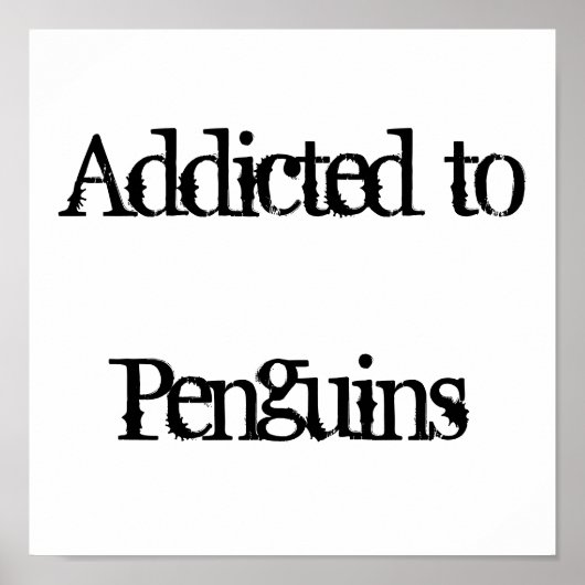 pinguïns poster (Voorkant)